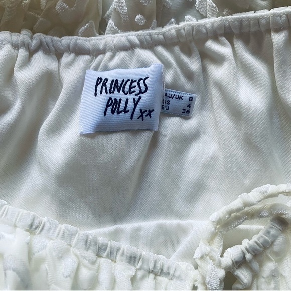 Princess Polly “Don’t be Salty” Textured Animal Print Velvet Mini Dress - Picture 7 of 8